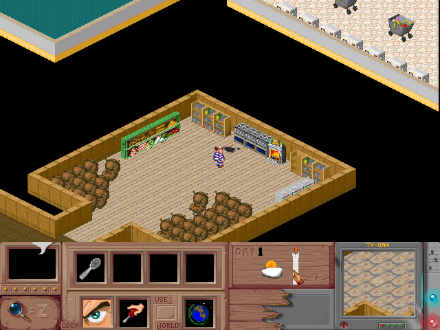 Fugitive (Windows) screenshot: Storeroom