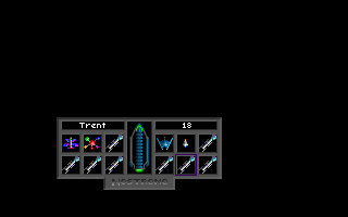 Star Control II (DOS) screenshot: Selecting your ships for the upcoming battle