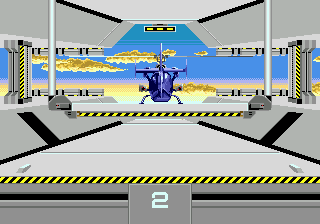 Super Thunder Blade (Genesis) screenshot: Level 2