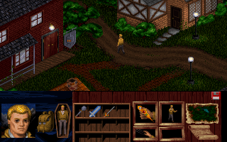 Veil of Darkness (DOS) screenshot: The village