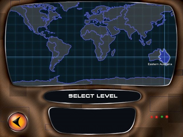 Missile Command (Windows) screenshot: Ultimate missions will take you all around the world with new graphics in each region.