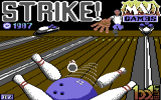 Strike (Commodore 64) screenshot: Loading Screen.