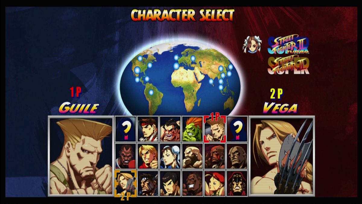 Screenshot of Super Street Fighter II Turbo: HD Remix (Xbox 360, 2008) -  MobyGames