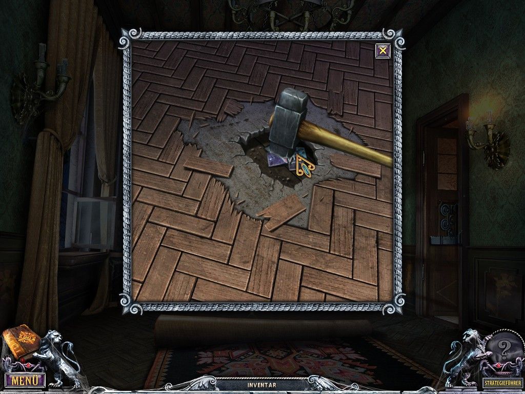 House of 1000 Doors: Family Secrets (Collector's Edition) (Windows) screenshot: Some useful violence.
