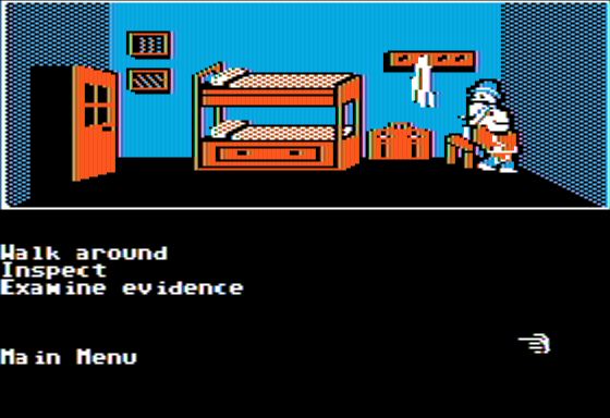 Murder on the Mississippi (Apple II) screenshot: Gameplay Options