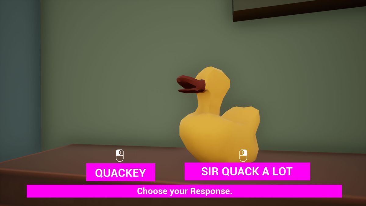 Stone (Windows) screenshot: Your duck