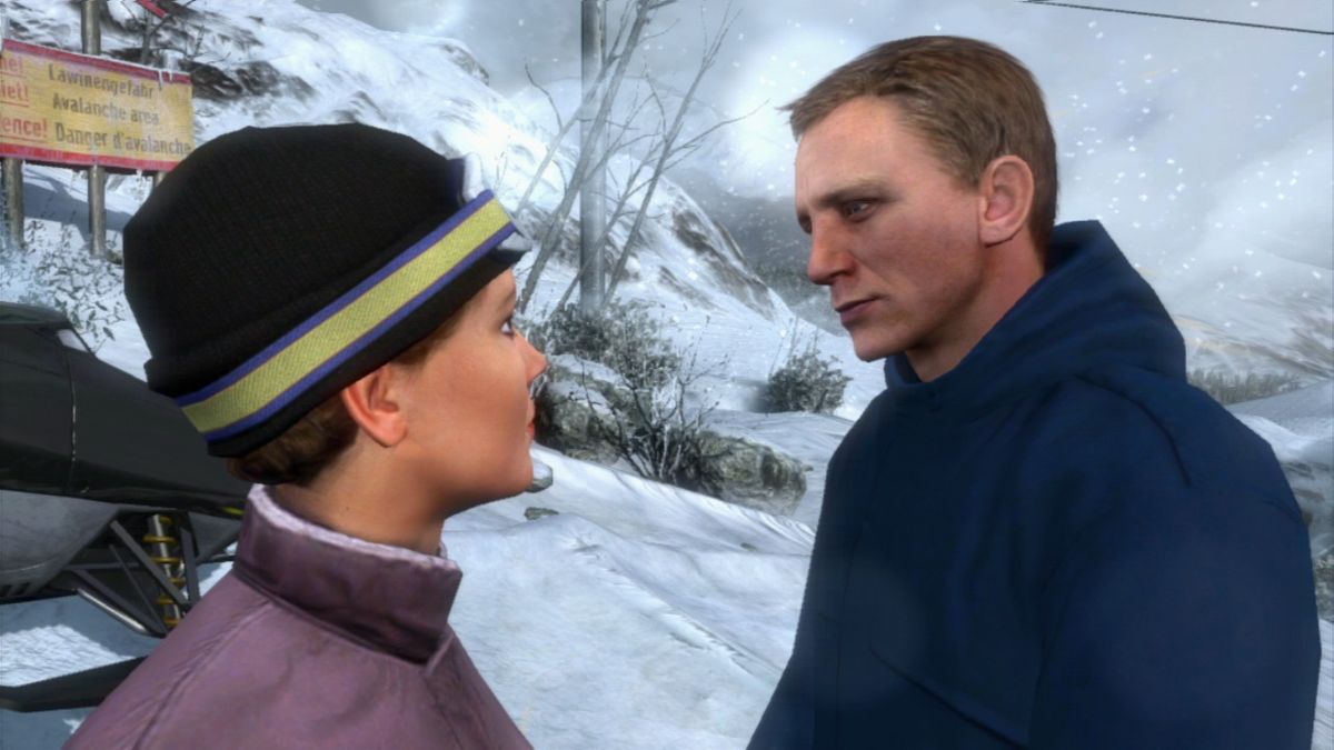 007: Legends (PlayStation 3) screenshot: The love birds are just about to be rudely interrupted.