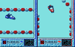 Winter Supersports 92 (Atari ST) screenshot: I am lost