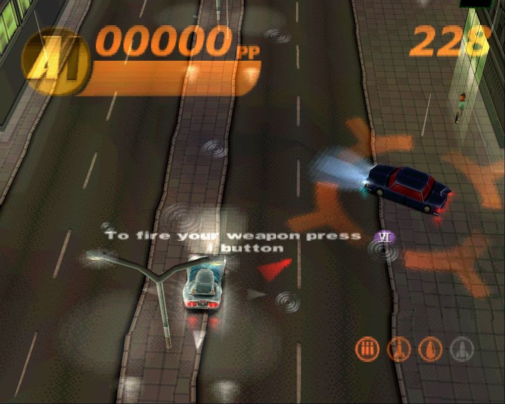Action Man: Destruction X (Windows) screenshot: Located the bad guys, now what is the FIRE button again?