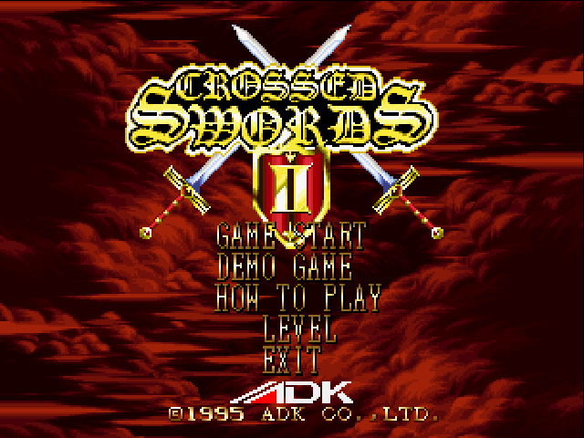 Crossed Swords - Videogame by SNK