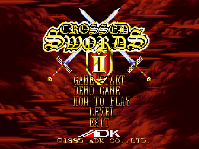 Covers & Box Art: Crossed Swords - Neo Geo (1 of 4)