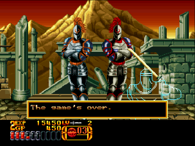 Screenshot of Crossed Swords II (Neo Geo CD, 1995) - MobyGames