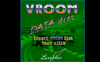 Vroom: Data Disk (Atari ST) screenshot: Loading screen