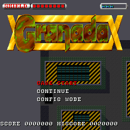 Granada (Sharp X68000) screenshot: Title Screen