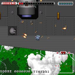 Granada (Sharp X68000) screenshot: Stage 2