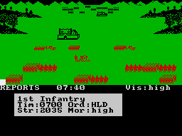 Screenshot of The General (ZX Spectrum, 1989) - MobyGames