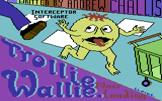 Trollie Wallie (Commodore 64) screenshot: Loading Screen.