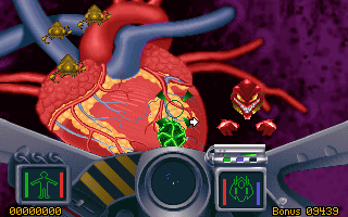 Bodyworks Voyager: Missions in Anatomy (DOS) screenshot: cardiology