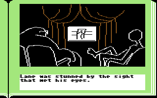 Lane Mastodon vs. the Blubbermen (Commodore 64) screenshot: Alien version of Siskel and Ebert.