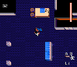 Die Hard (NES) screenshot: Killed a terrorist