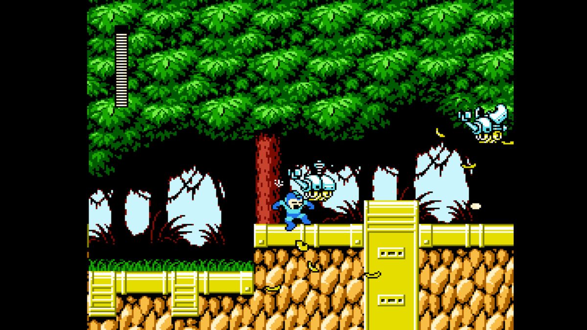 Mega Man: Legacy Collection (PlayStation 4) screenshot: <b>Mega Man VI</b>: Attack of the beetles