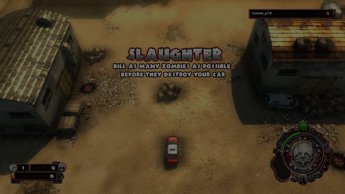 Zombie Driver HD (Windows) screenshot: Slaughter mode