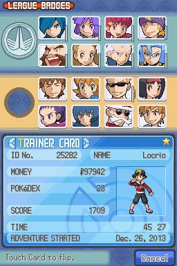 Screenshot of Pokémon HeartGold Version (Nintendo DS, 2009) - MobyGames