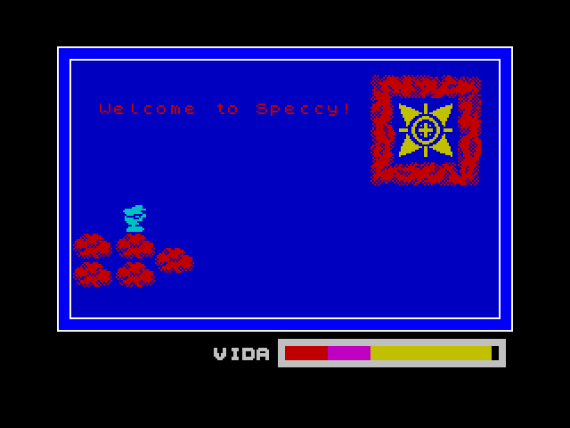 Phantomas PC (Windows) screenshot: A nod to the original Spectrum version