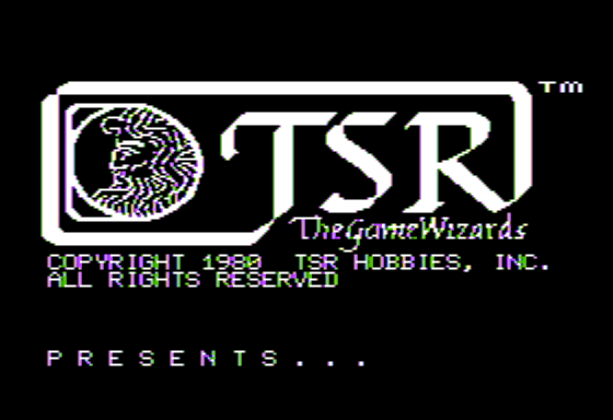 Dungeon! Computer Adventure Game (Apple II) screenshot: Introduction