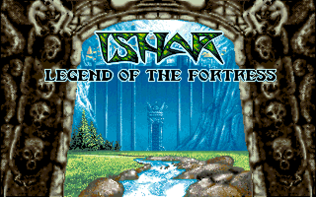 Ishar: Legend of the Fortress (DOS) screenshot: Title Screen