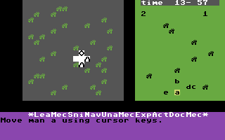 Special Operations (Commodore 64) screenshot: Trying to kill the patrol.