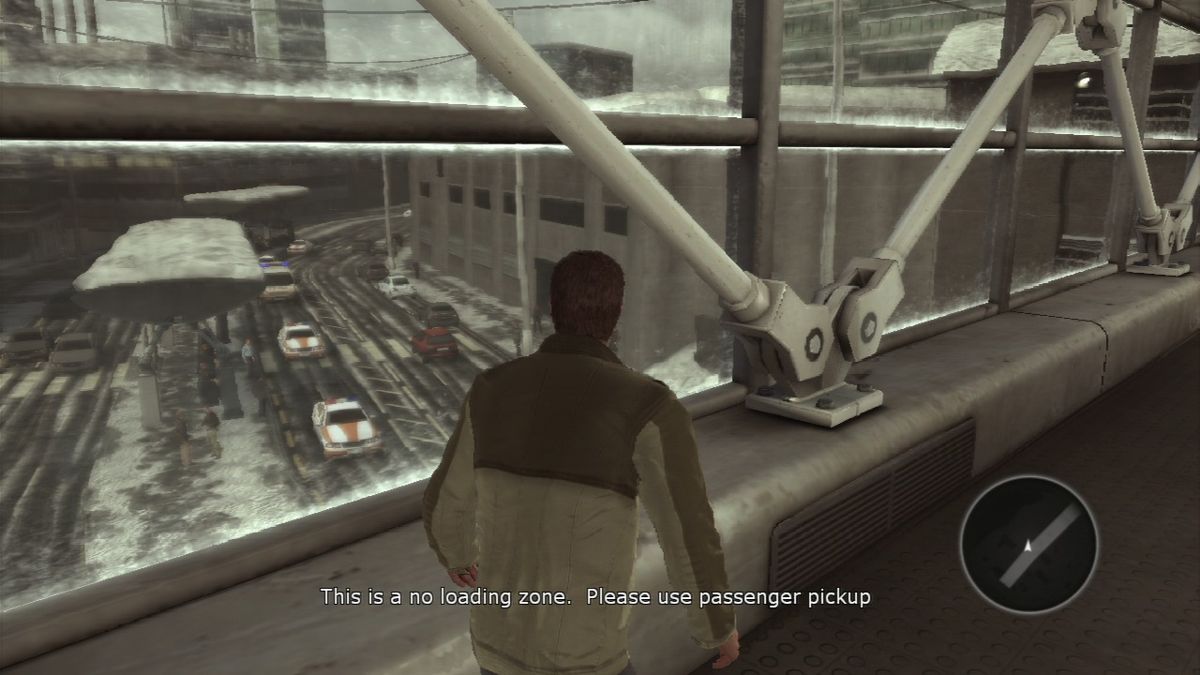 Robert Ludlum's The Bourne Conspiracy (PlayStation 3) screenshot: This area is bustling with the police