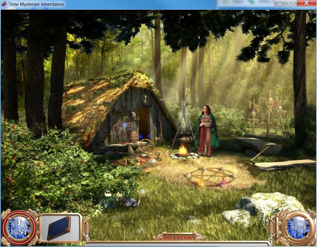 Time Mysteries: Inheritance (Windows) screenshot: Sixth stop is our ancestor Osthryd the witch in June 20th 656