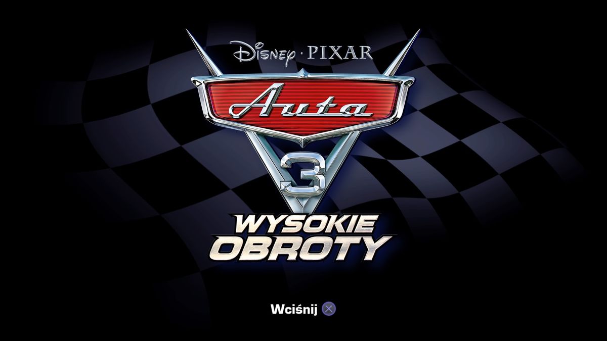 Disney•Pixar Cars 3: Driven to Win (PlayStation 4) screenshot: Title screen