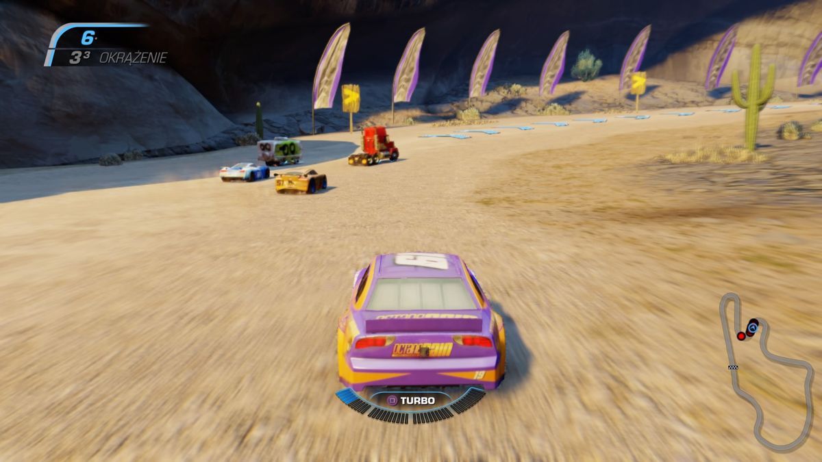 Disney•Pixar Cars 3: Driven to Win (PlayStation 4) screenshot: Last position