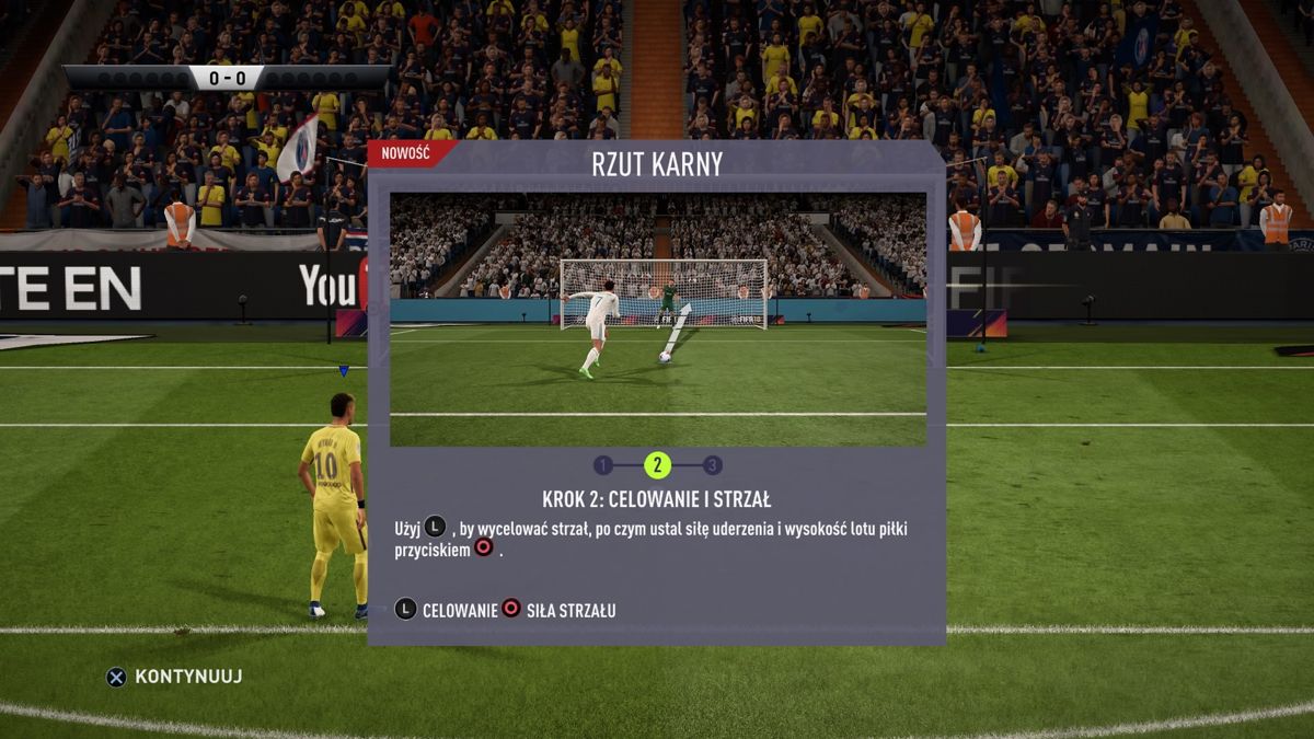 FIFA 18 (PlayStation 4) screenshot: Hint