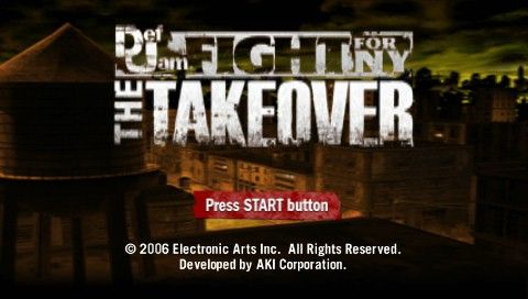 Screenshot of Def Jam: Fight for NY - The Takeover (PSP, 2006