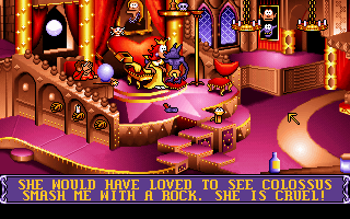 Goblins Quest 3 (DOS) screenshot: ...with shockingly romantic consequences.