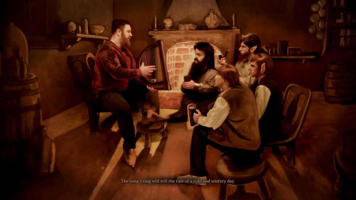 The Bard's Tale IV: Director's Cut (PlayStation 4) screenshot: Story introduction
