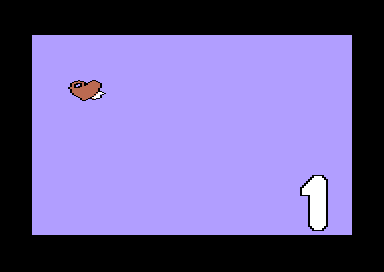 Stickybear: Numbers (Commodore 64) screenshot: 1 Heart
