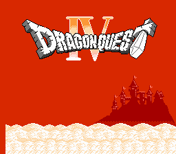 Dragon Warrior IV (NES) screenshot: Japan Title screen
