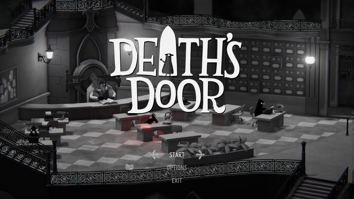 Death's Door (Windows) screenshot: Main menu