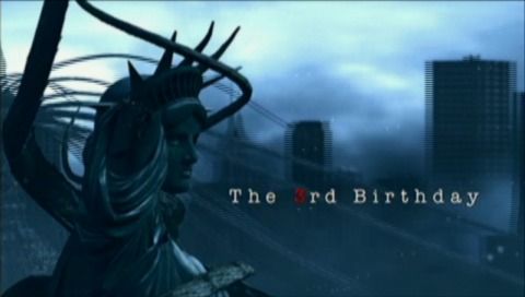 The 3rd Birthday (PSP) screenshot: Main title (introduction FMV).