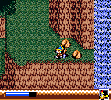 Sylvan Tale (Game Gear) screenshot: ... and as a mole he can dig.