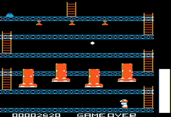 Handy Dandy (Apple II) screenshot: Game Over