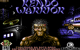 Kendo Warrior (Commodore 64) screenshot: Loading Screen.