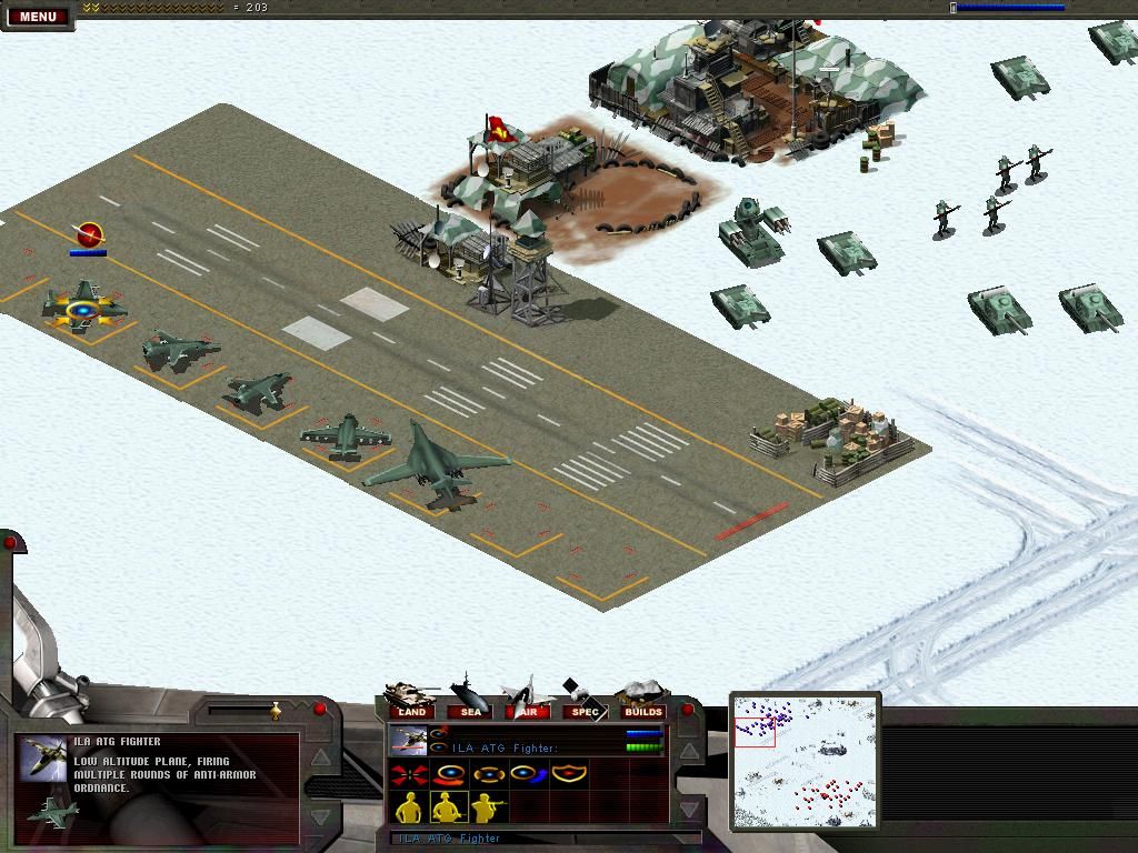 Real War: Rogue States (Windows) screenshot: ILA Airfield