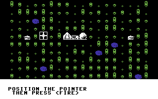 President (Commodore 64) screenshot: Exploring for Oil.
