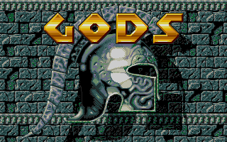Gods (Amiga) screenshot: Title