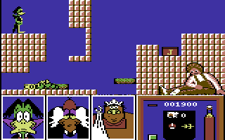 Count Duckula 2 Featuring Tremendous Terence (Commodore 64) screenshot: On Planet Cute.